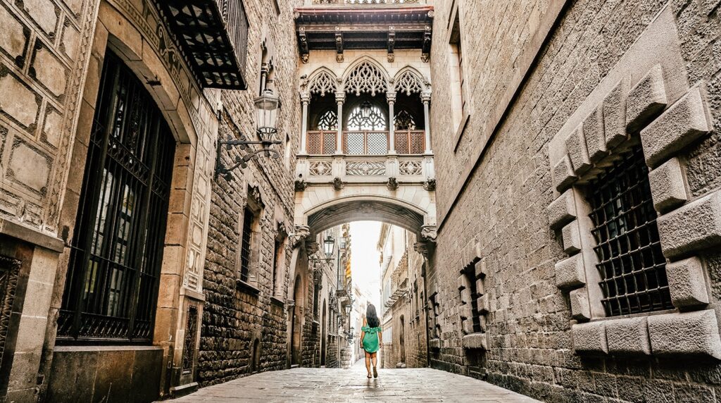 Gothic Quarter, spain